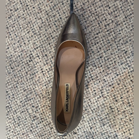 Karl Lagerfeld Silver Women's Heels - Picture 13 of 13